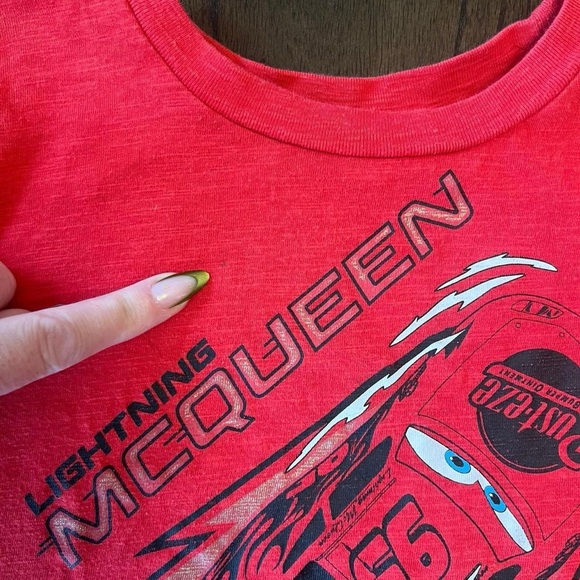 Disney Red Lightning McQueen Kids Tee - Picture 2 of 5